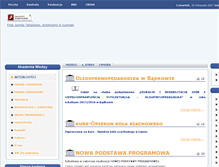 Tablet Screenshot of akademiawiedzy.pl